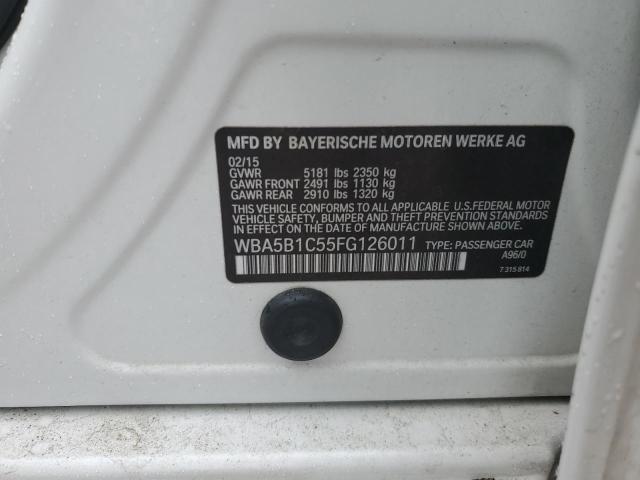WBA5B1C55FG126011 BMW 535 I