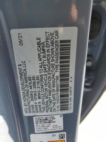 1HGCV1F48MA077599 Honda Accord Sport Se