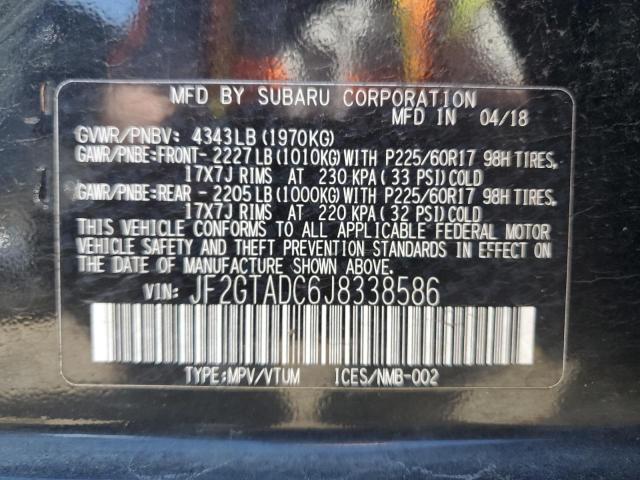 JF2GTADC6J8338586 Subaru Crosstrek Premium