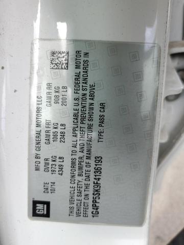 1G4PP5SK9F4136193 Buick Verano