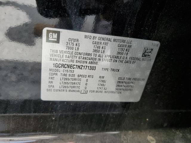 1GCRCNEC7HZ171303 Chevrolet Silverado C1500