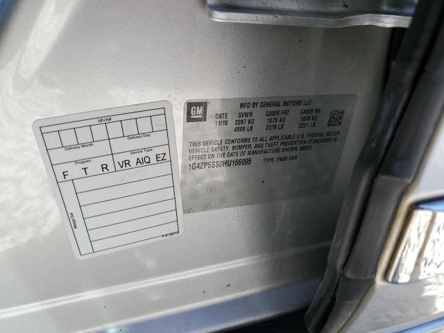 1G4ZP5SS0HU166095 Buick Lacrosse Essence