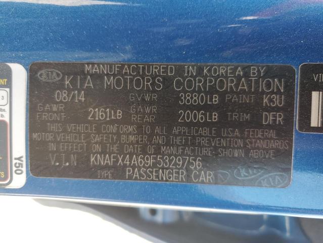 KNAFX4A69F5329756 KIA FORTE LX