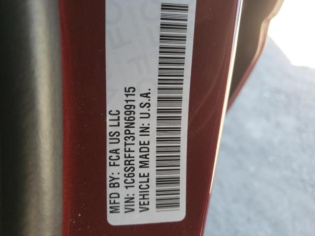 1C6SRFFT3PN699115 RAM 1500 Big Horn/lone Star