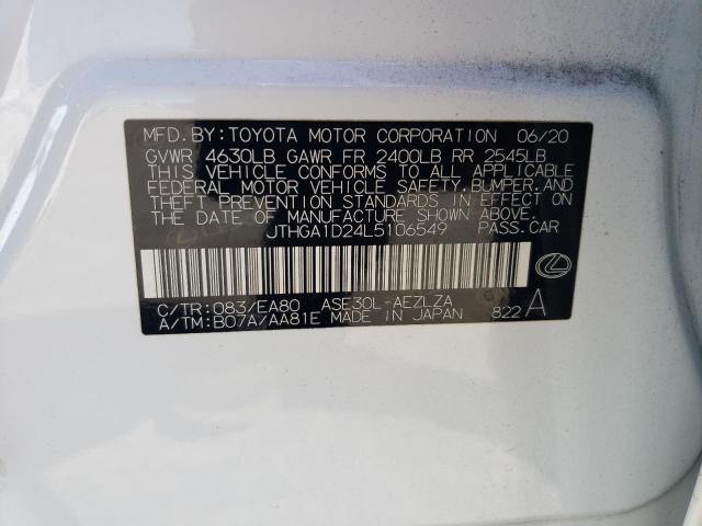 JTHGA1D24L5106549 Lexus Is 300 F-sport