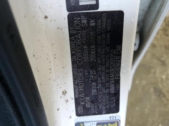 KNAFX4A60E5203252 KIA FORTE LX