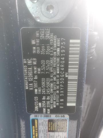 5XYP5DGC4RG419757 KIA Telluride Sx