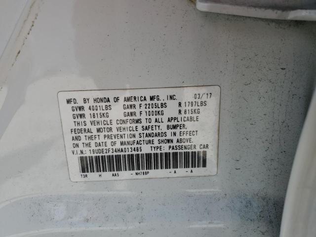 19UDE2F34HA013485 Acura Ilx Base Watch Plus