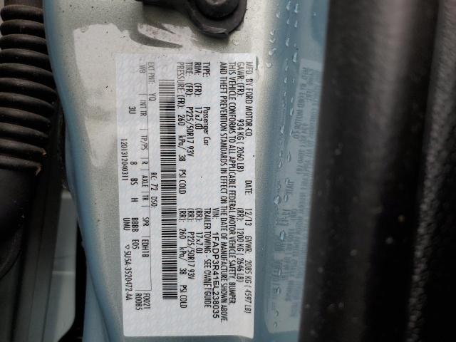 1FADP3R41EL238035 Ford FOCUS BEV