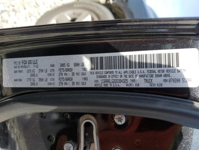 1C6RR6LG2GS394325 RAM 1500 Slt