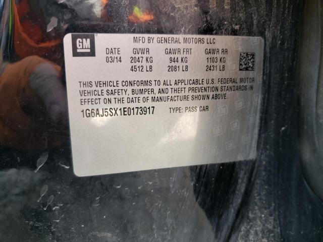 1G6AJ5SX1E0173917 Cadillac Ats Performance