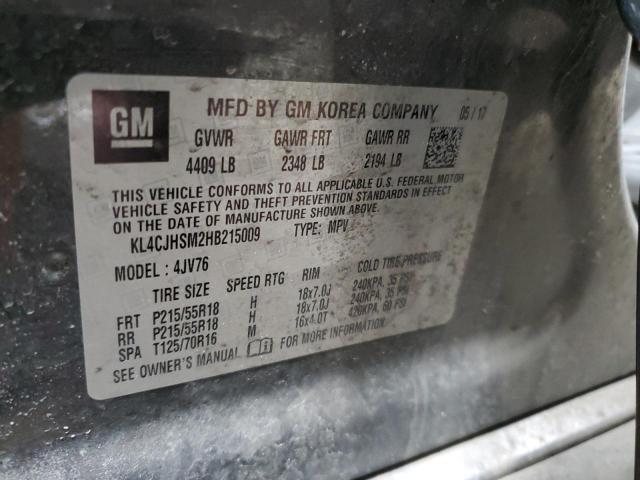 KL4CJHSM2HB215009 Buick Encore Premium