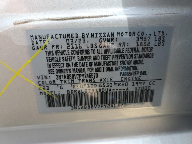 3N1AB8BV7PY246570 Nissan SENTRA S