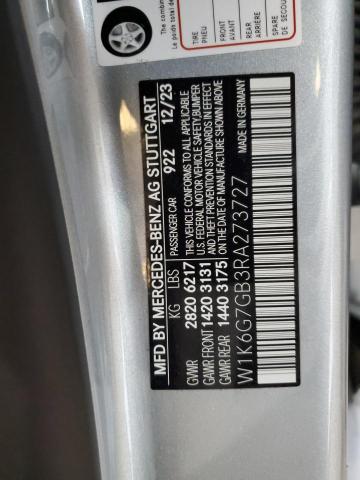 W1K6G7GB3RA273727 Mercedes-Benz S 580 4matic