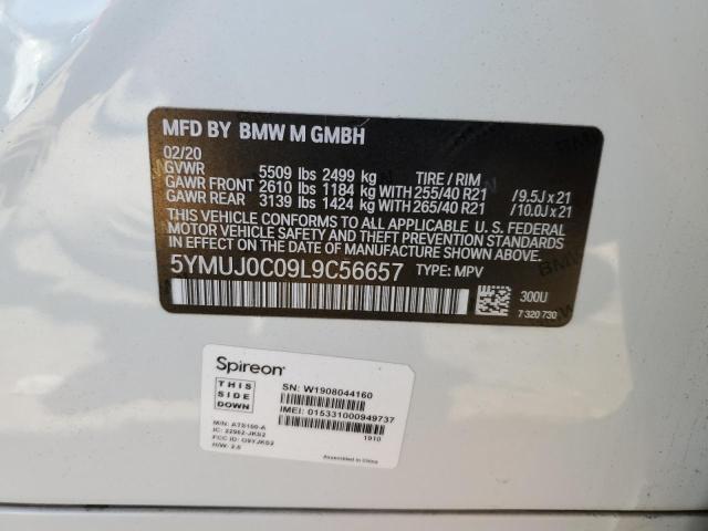 5YMUJ0C09L9C56657 BMW X4 M Competition
