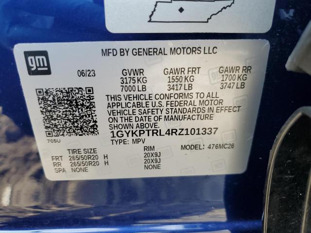 1GYKPTRL4RZ101337 Cadillac Lyriq Sport