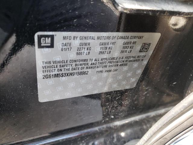 2G61M5S3XH9158962 Cadillac XTS LUXURY