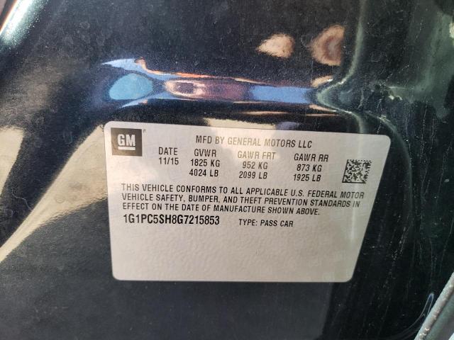 1G1PC5SH8G7215853 Chevrolet Cruze Limited Ls