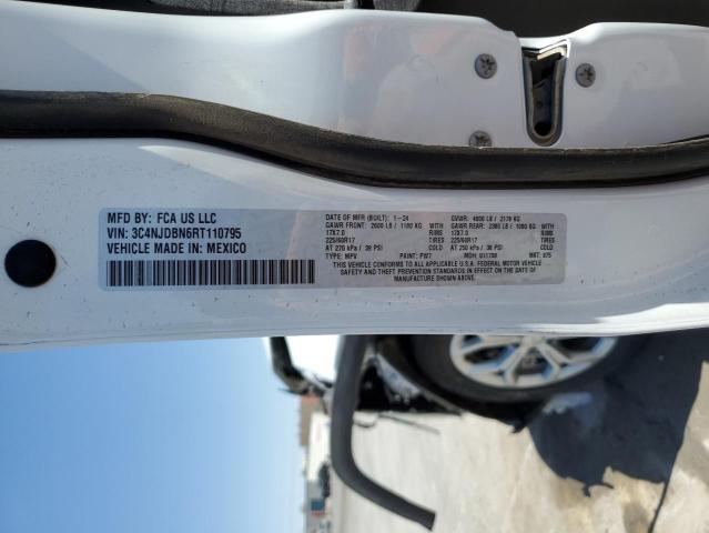 3C4NJDBN6RT110795 Jeep Compass Latitude