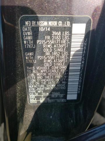 JN8AF5MR7FT501990 Nissan JUKE S