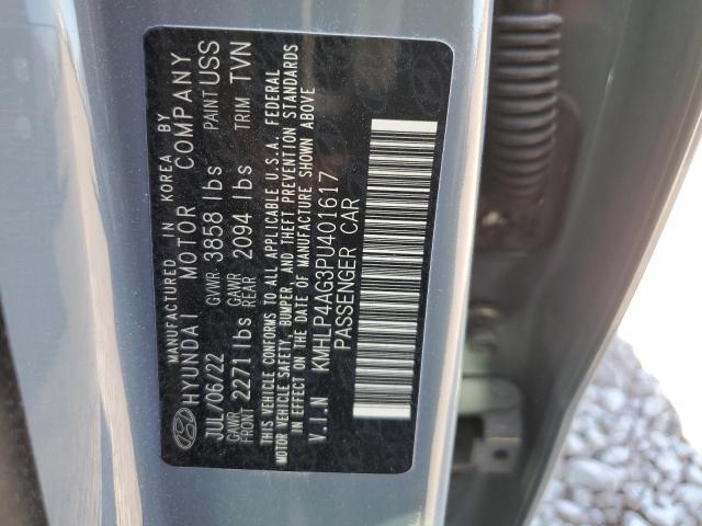 KMHLP4AG3PU401617 Hyundai Elantra Limited