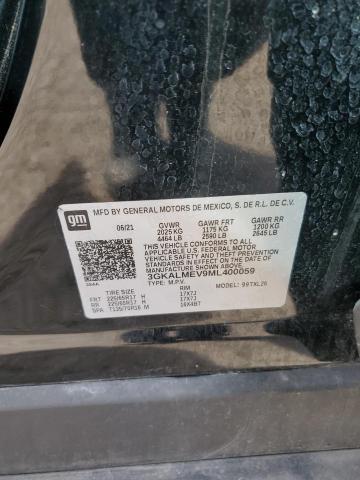 3GKALMEV9ML400059 GMC Terrain Sle