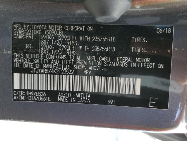 JTJYARBZ4K2123532 Lexus Nx 300 Base