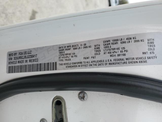 3C6UR5CJ8LG230417 RAM 2500 Tradesman