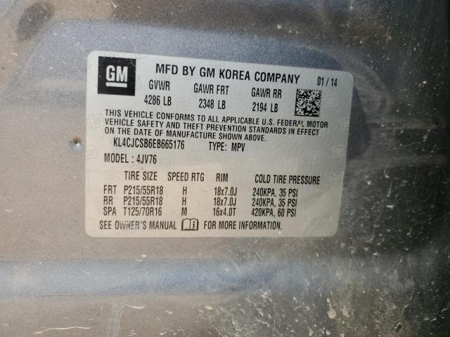 KL4CJCSB6EB665176 Buick Encore