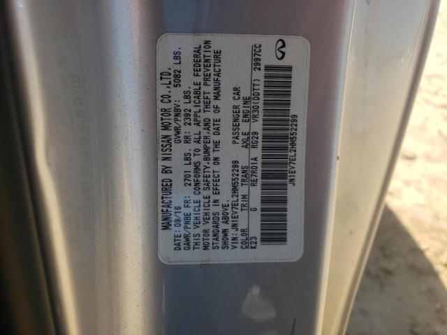 JN1EV7EL2HM552299 Infiniti Q60 Premium
