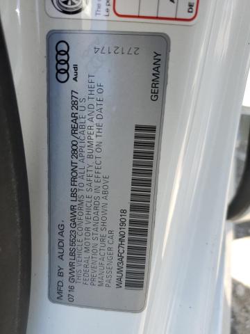 WAUW3AFC7HN019018 Audi A7 Competition Prestige