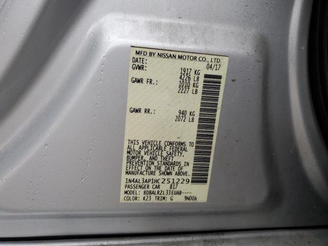 1N4AL3AP1HC251229 Nissan ALTIMA 2.5