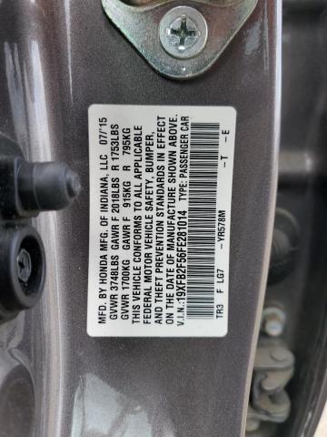 19XFB2F56FE281014 Honda Civic Lx