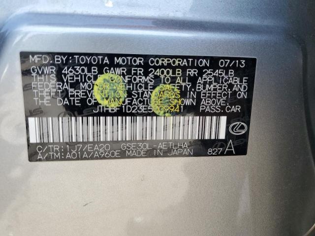 JTHBF1D23E5009941 Lexus IS 250