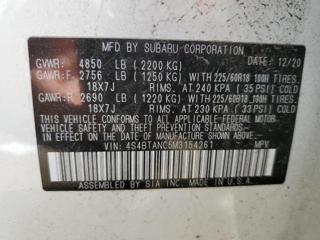 4S4BTANC5M3154261 Subaru Outback Limited