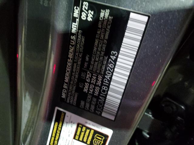 4JGGM1CB1PA026743 Mercedes-Benz Eqe Suv 35