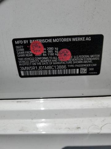 3MW5R1J01M8C13886 BMW 330I