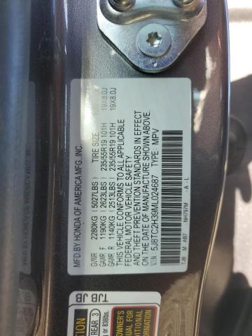 5J8TC2H39ML024687 Acura RDX
