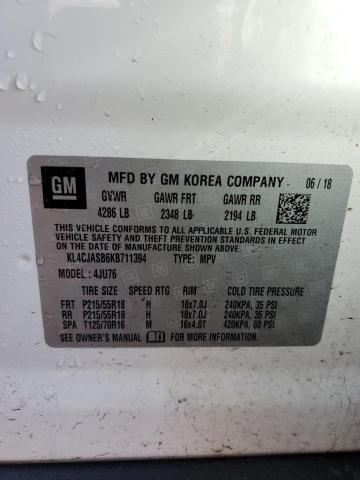 KL4CJASB6KB711394 Buick Encore Preferred