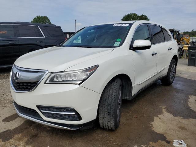 2015 Acura Mdx Technology მანქანა იყიდება აუქციონზე, vin: 5FRYD3H45FB005879, აუქციონის ნომერი: 51932514