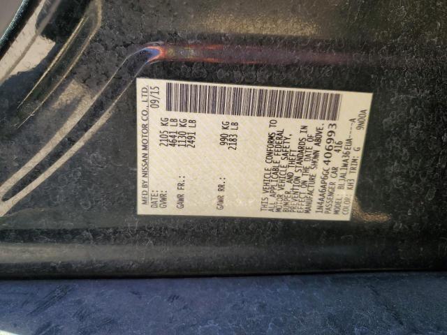 1N4AA6AP6GC406993 Nissan Maxima 3.5s