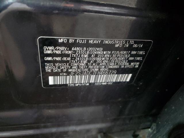 JF2SJADC7FH466729 Subaru Forester 2.5i Premium