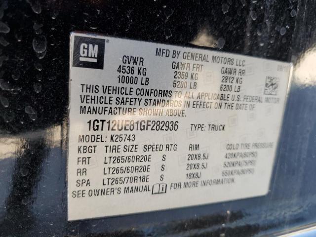 1GT12UE81GF282936 GMC Sierra K2500 Denali