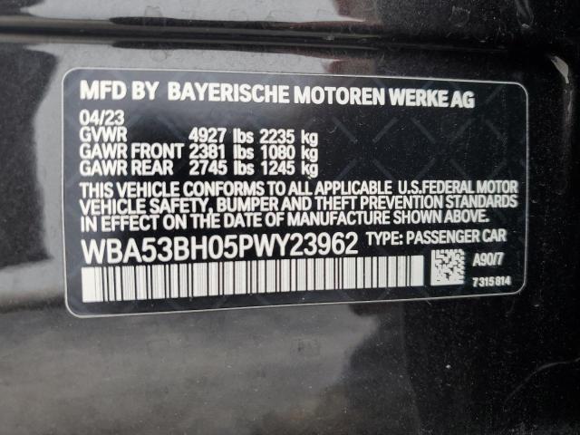WBA53BH05PWY23962 BMW 530 I