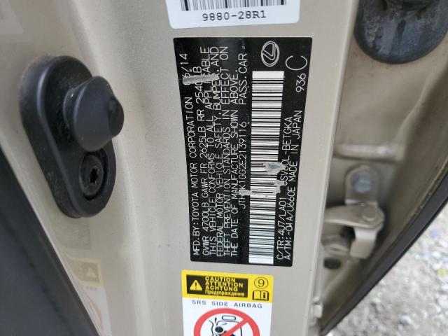JTHBK1GG2E2139116 Lexus ES 350