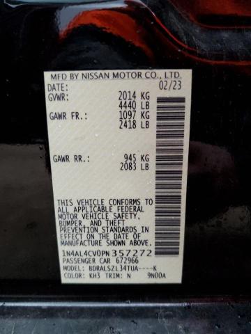1N4AL4CV0PN357272 Nissan ALTIMA SR