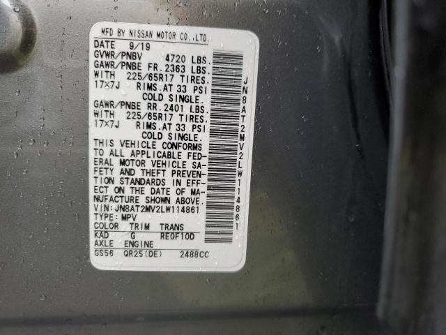 JN8AT2MV2LW114861 Nissan ROGUE S