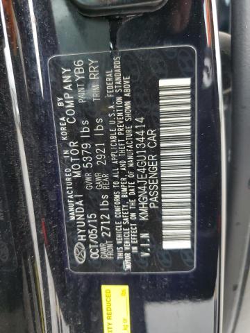 KMHGN4JE4GU134414 Hyundai Genesis 3.8l