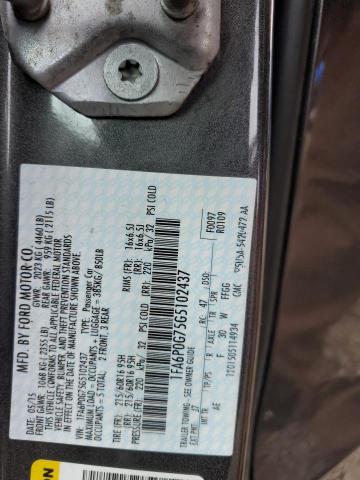 1FA6P0G75G5102437 Ford FUSION S