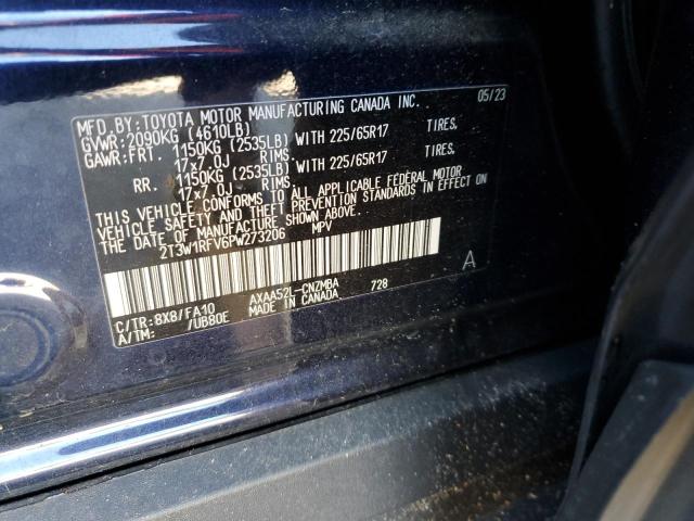 2T3W1RFV6PW273206 Toyota Rav4 Xle